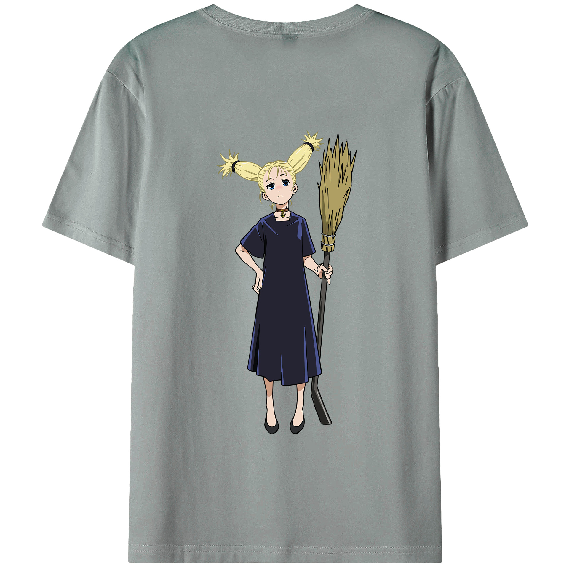 （画像用） 呪術廻戦 Jujutsu Kaisen 綿100％ メンズ半袖Tシャツ（バックプリント） 通気性